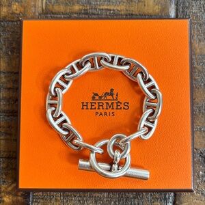 Hermes Chaine D’ancre Classic Link Bracelet
Silver 925/1000